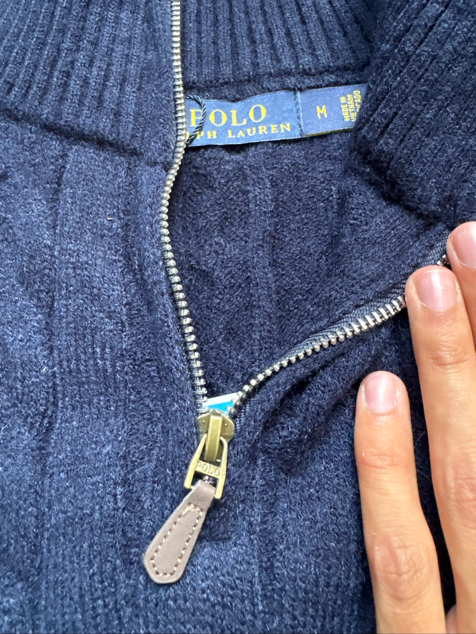 Polo Ralph Lauren Navy Blue sweater – photo 3
